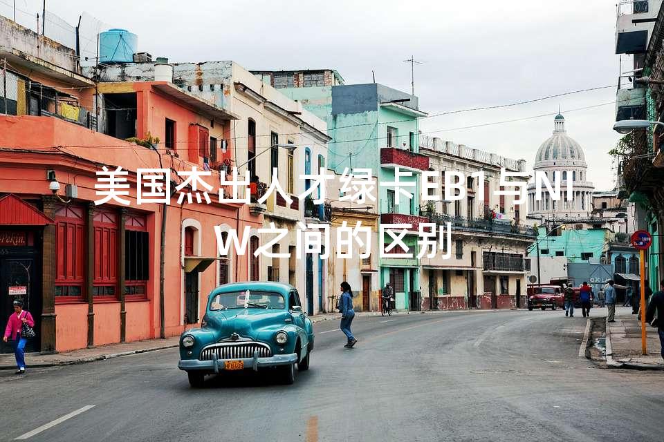 美国杰出人才绿卡EB1与NIW之间的区别 美国杰出人才绿卡EB1与NIW之间的区别