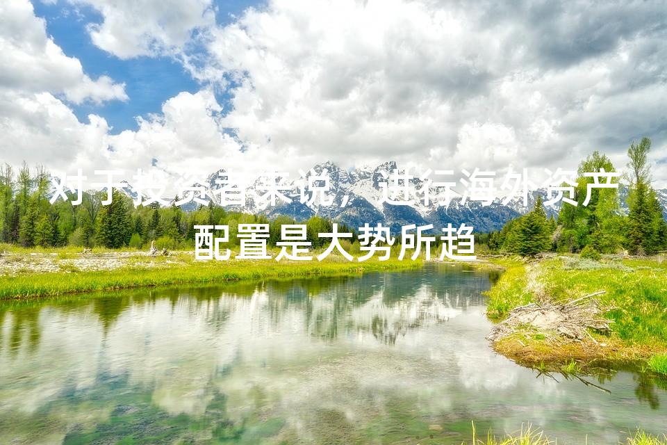 对于投资者来说,进行海外资产配置是大势所趋 对于投资者来说,进行海外资产配置是大势所趋