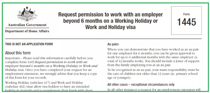 澳洲462签证如何为同一雇主工作6个月以上? 澳洲462签证如何为同一雇主工作6个月以上?