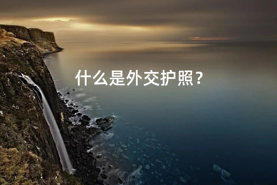 什么是外交护照? 什么是外交护照?