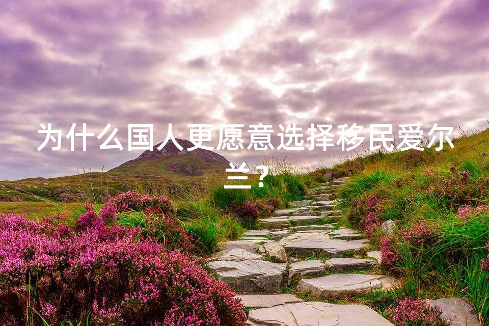 为什么国人更愿意选择移民爱尔兰？