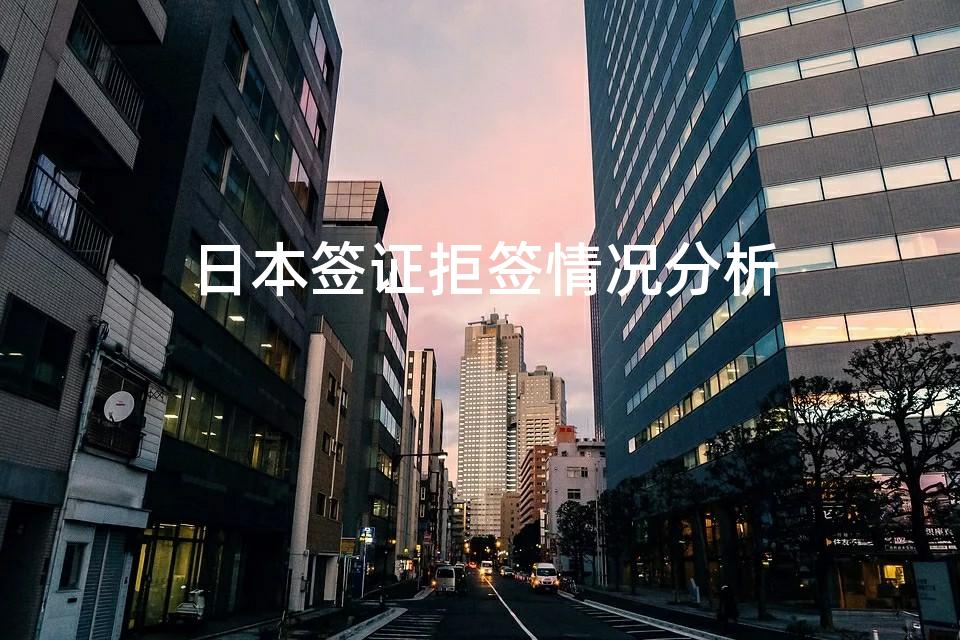 日本签证拒签情况分析 日本签证拒签情况分析