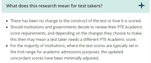 培生官网:雅思&PTE分数换算规则调整 培生官网:雅思&PTE分数换算规则调整