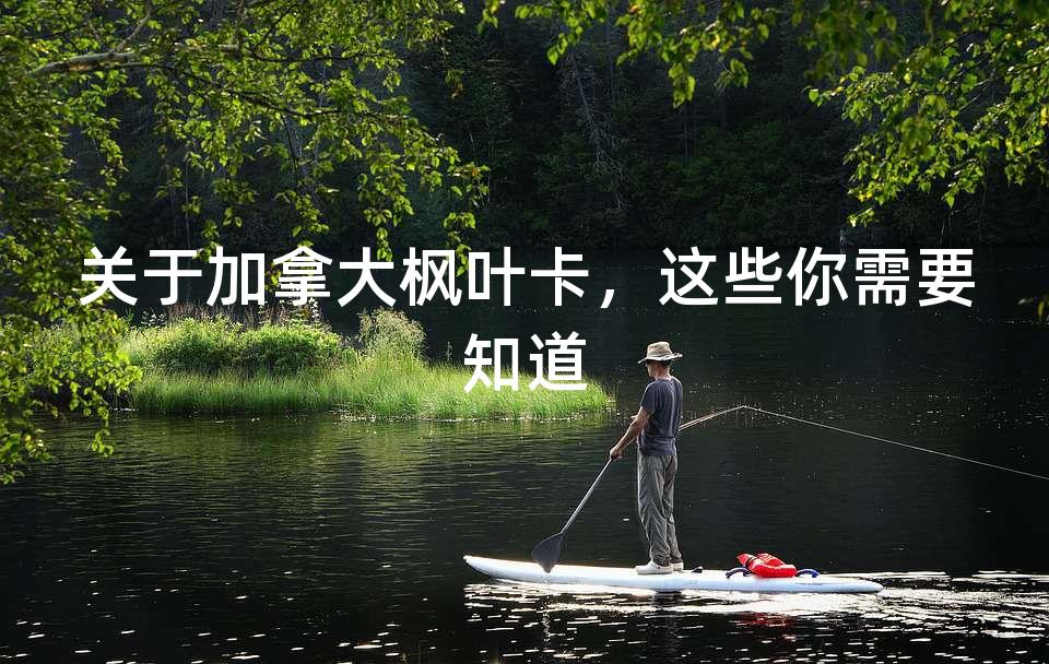 关于加拿大枫叶卡，这些你需要知道