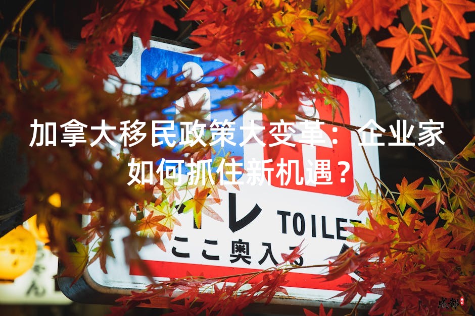 加拿大移民政策大变革：企业家如何抓住新机遇？