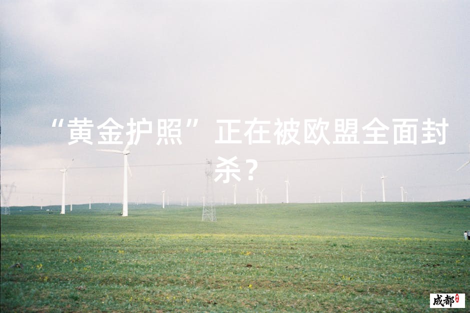 “黄金护照”正在被欧盟全面封杀？