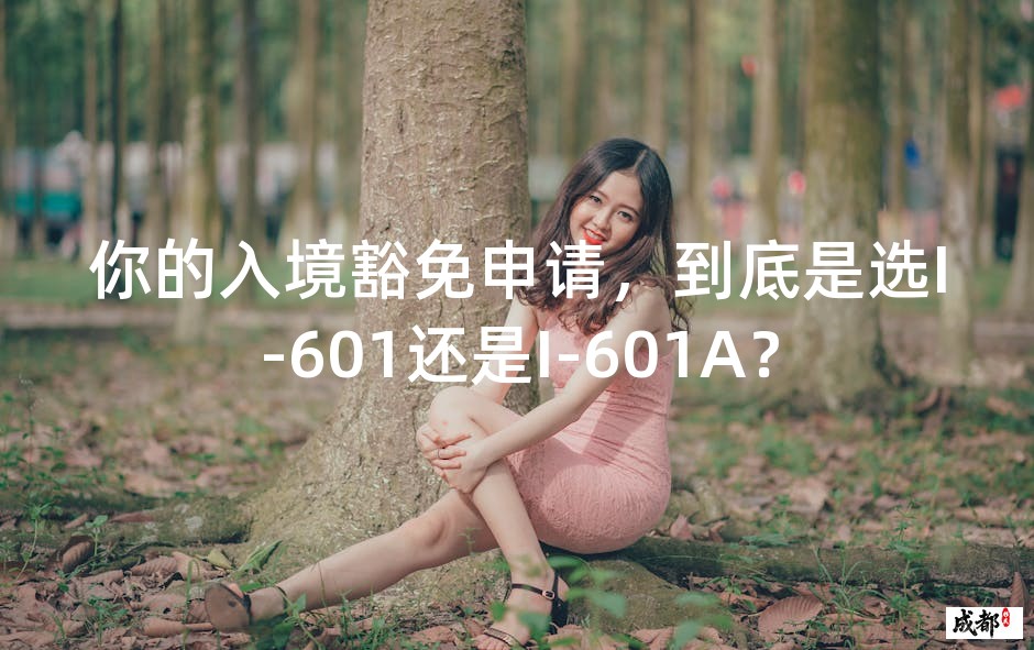 你的入境豁免申请，到底是选I-601还是I-601A？