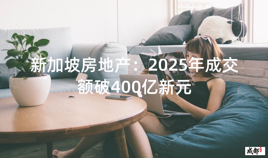新加坡房地产：2025年成交额破400亿新元