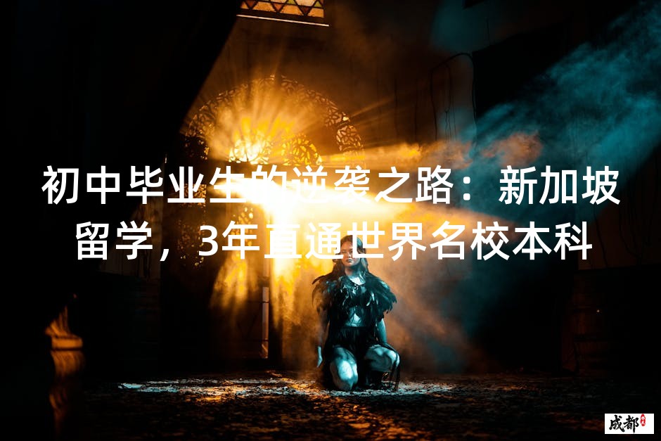 初中毕业生的逆袭之路：新加坡留学，3年直通世界名校本科